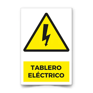 Señalética Tablero Eléctrico