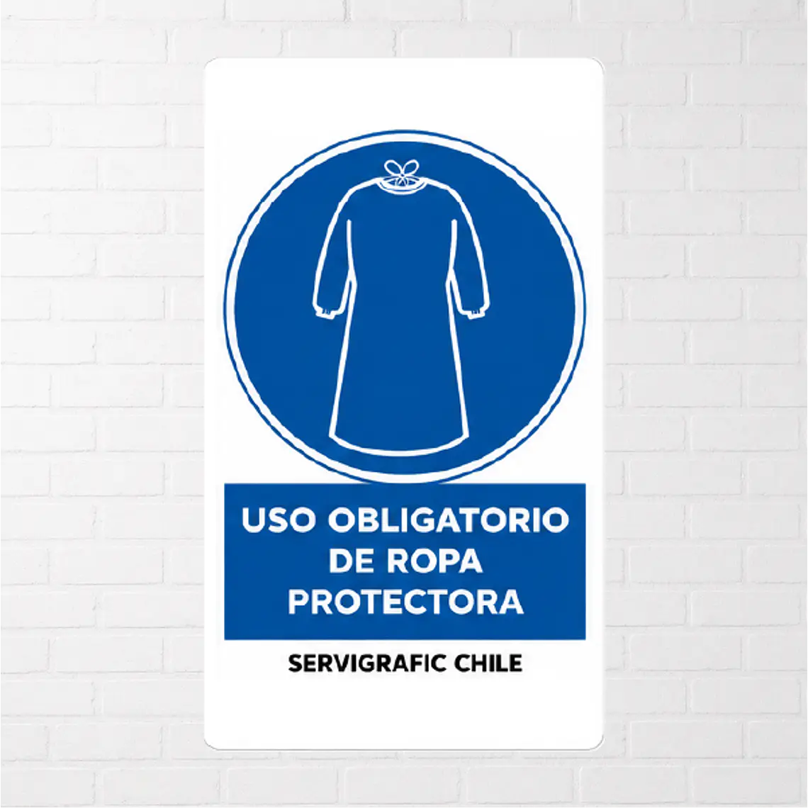 Señalética Uso Obligatorio de Ropa de Seguridad 1
