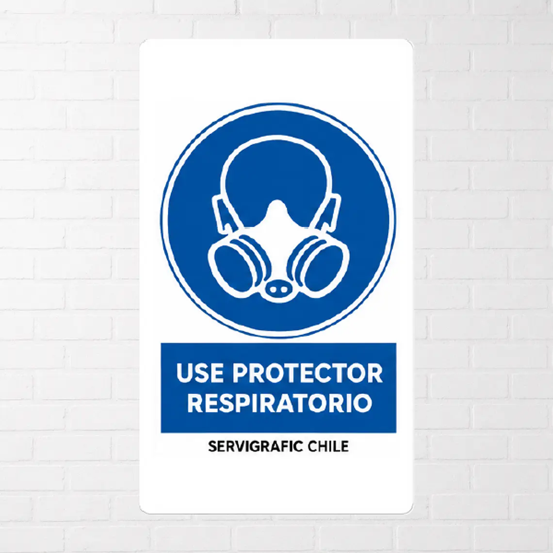 Señalética Uso Obligatorio de Protector Respiratorio 1