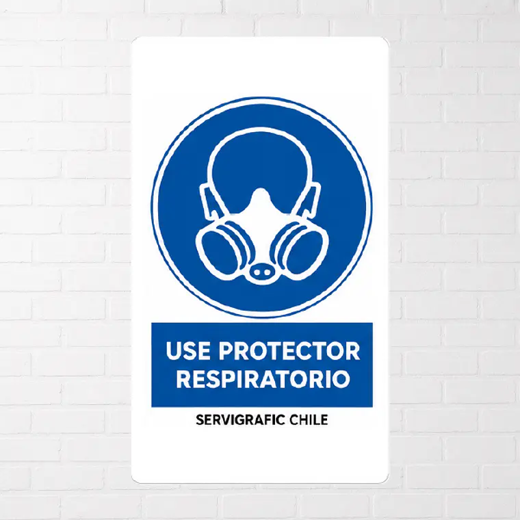 Señalética Uso Obligatorio de Protector Respiratorio 1