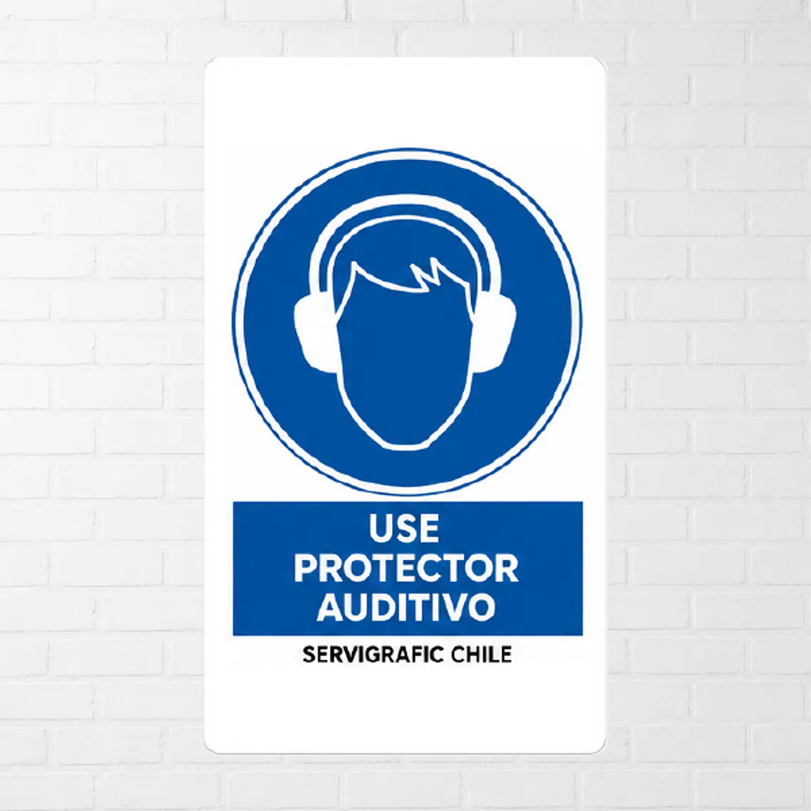 Señalética Uso Obligatorio de Protector Auditivo 1