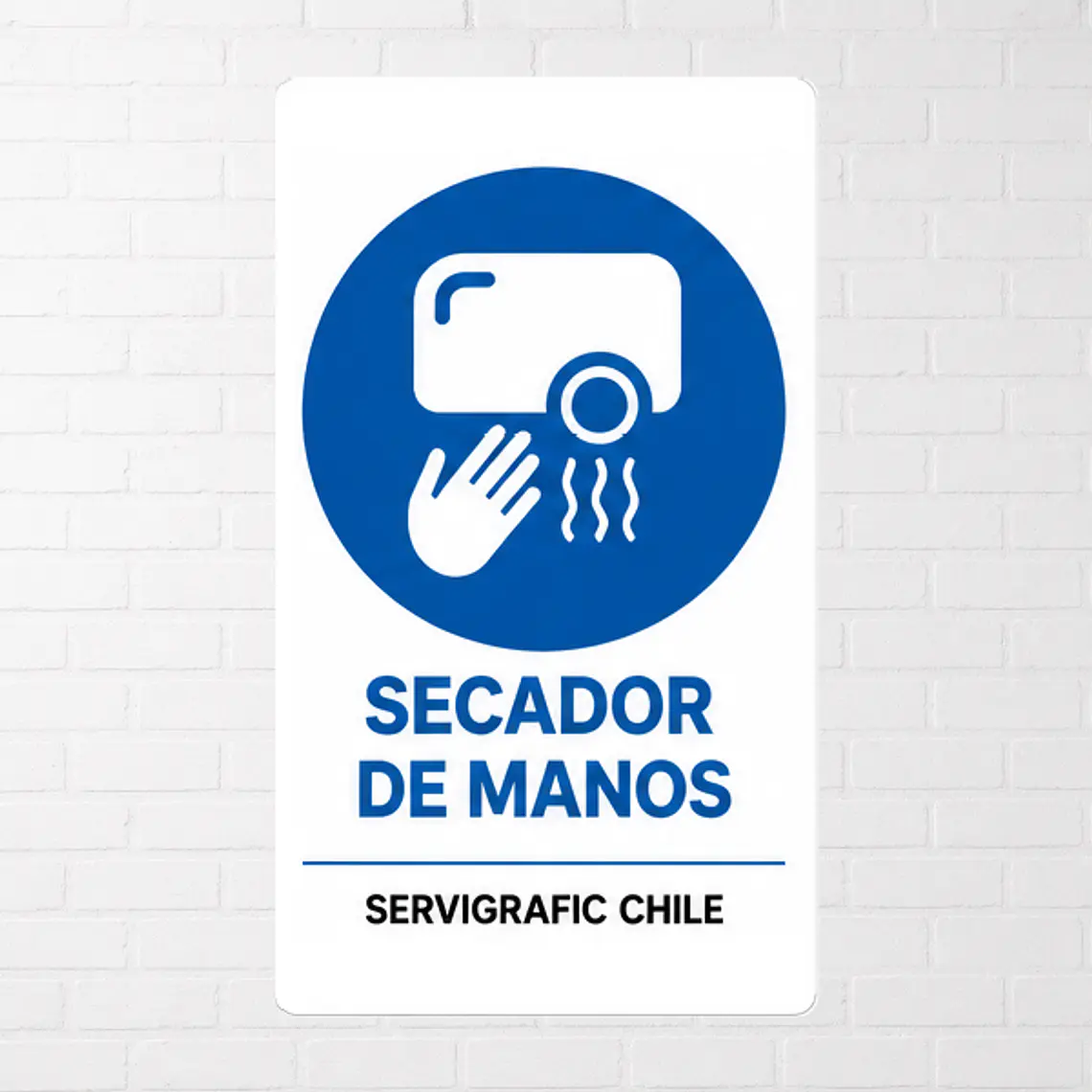 Señalética Secador de Manos 1