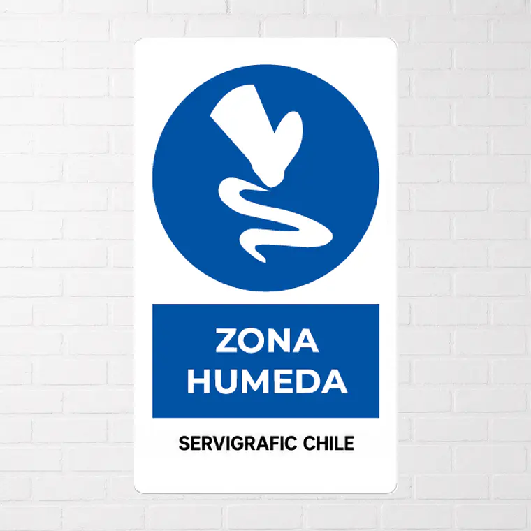 Señalética Zona Húmeda 1