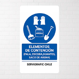 Señalética Elementos de Contención