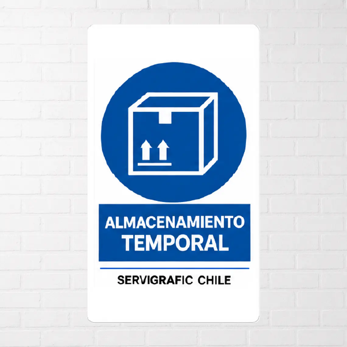 Señalética Almacenamiento Temporal 1