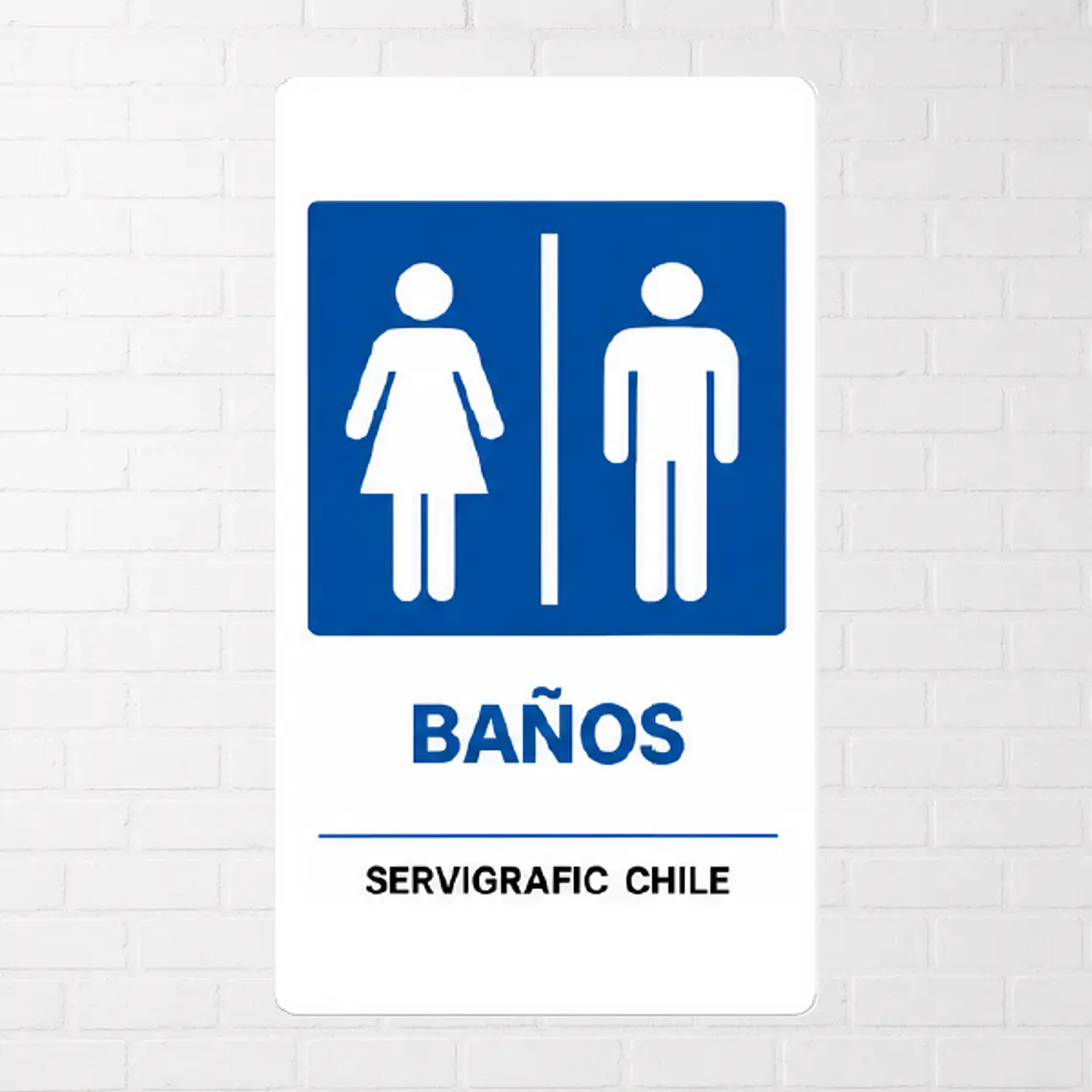 Señalética Baños 1