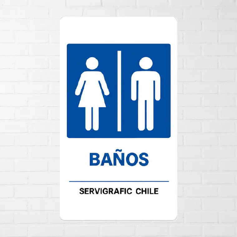 Señalética Baños 1
