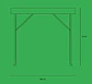 Mesa Maleta de 86x86 cm X 74 cm. de Alto - Miniatura 3