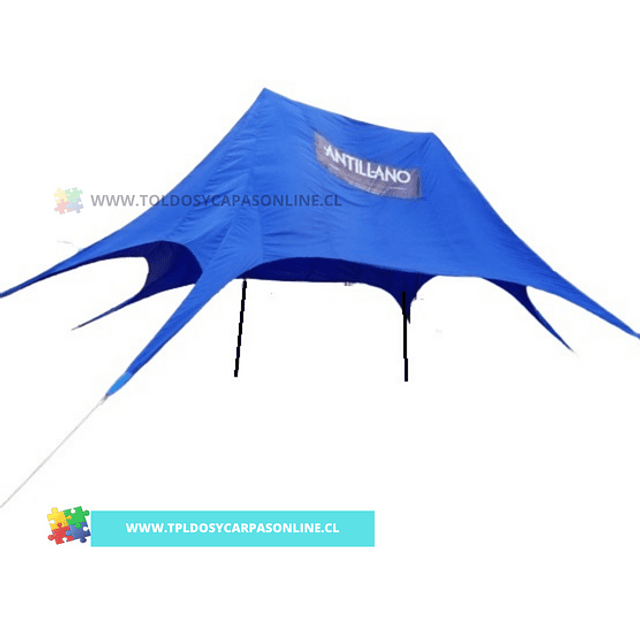 Carpa Estrella 12 mt Doble