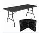 Mesa Maleta 180x70x74 NEGRA 12 unidades - thumbnail 2