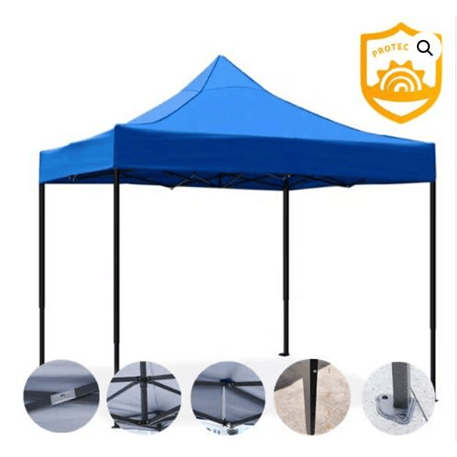 Toldo 3x3 azul liviano 14 KG