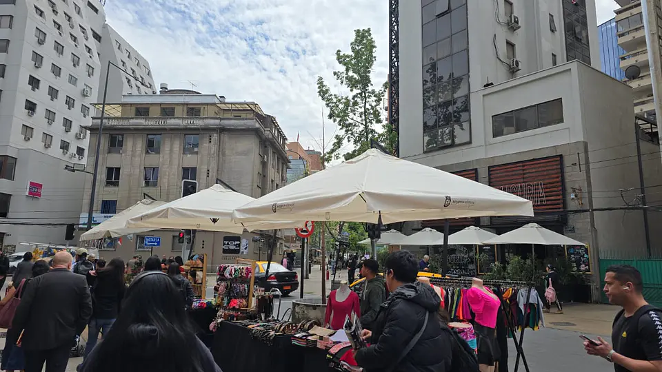 Cambio cubierta de quitasoles en Providencia 1