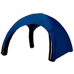 Inflable 3x3x2,1 mt Color Azul tipo Domo