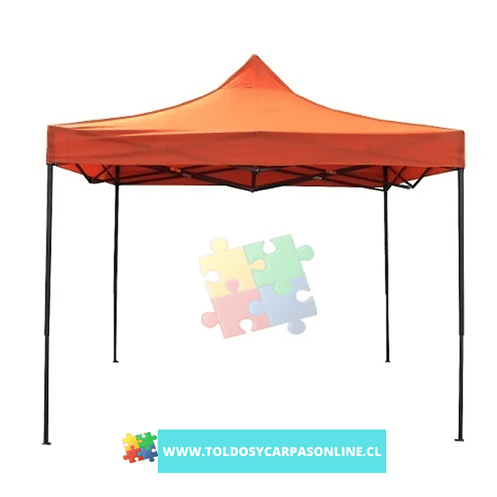 Toldo Reforzado 3x3 mts. Varios colores  4