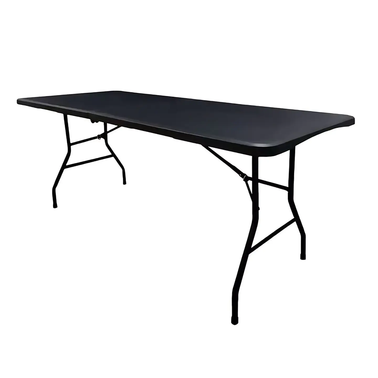 Mesa maletas de 180x75x75 cm. NEGRA 12 UNIDADES 1