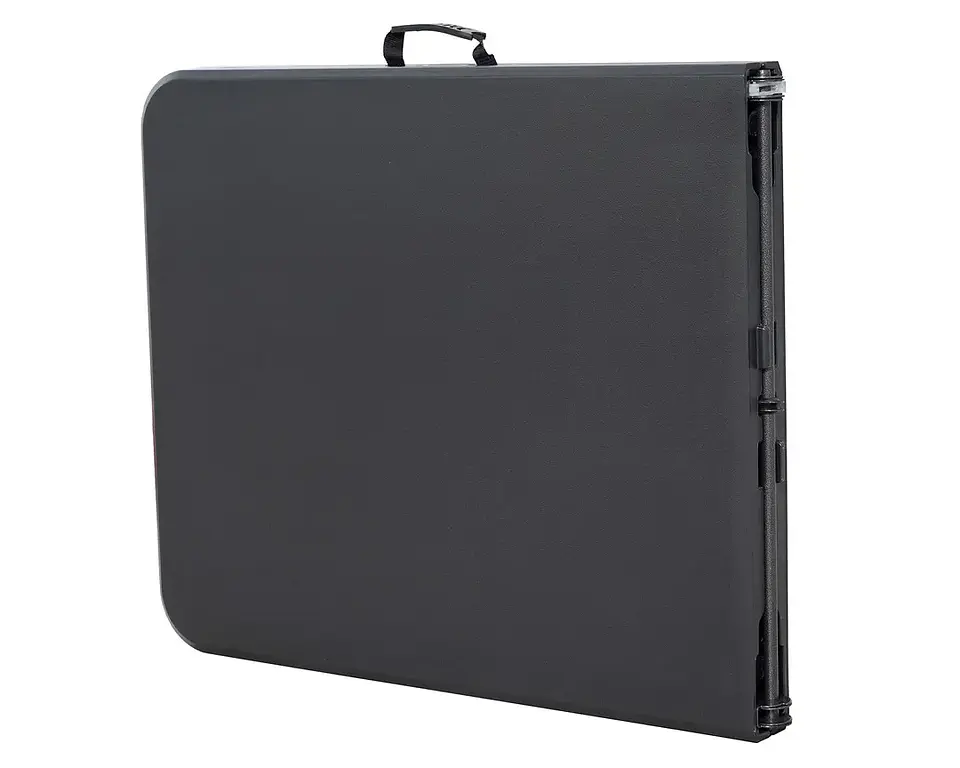 Mesa maletas de 180x75x75 cm. NEGRA 12 UNIDADES 3