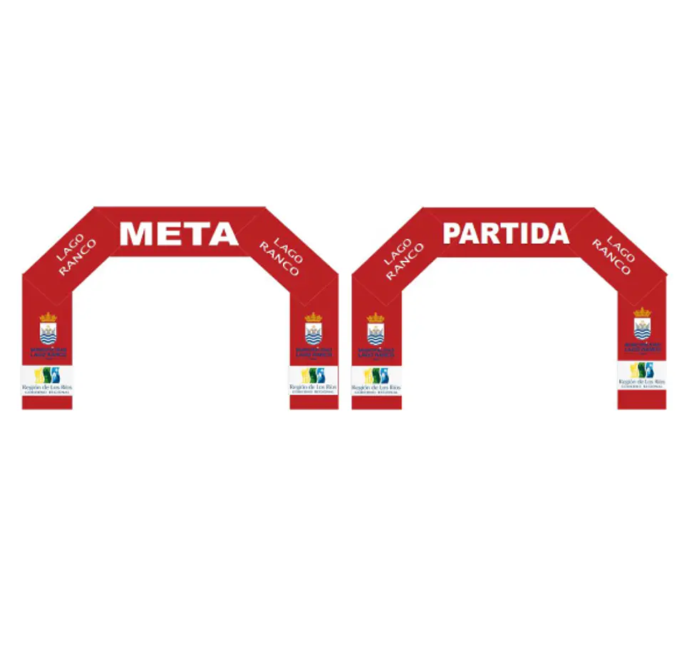 Arco Meta Inflable 8x5x1.5  de 5 lados exterior 4