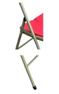 Silla de Resina color Rojo - Miniatura 2