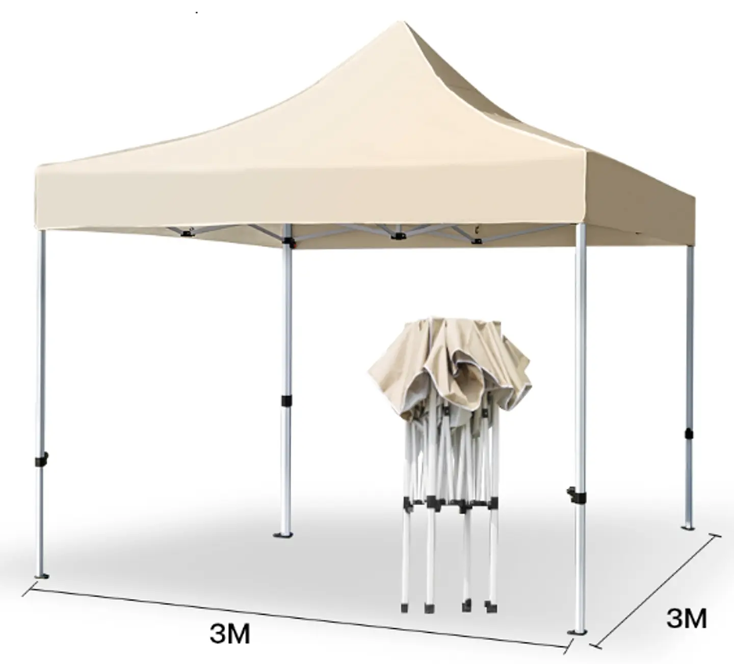 Toldo  3x3 color Beige. Valor unitario neto $44.118 1