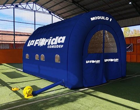 Carpa Inflable de 4x3 mt exterior Conexion Electrica