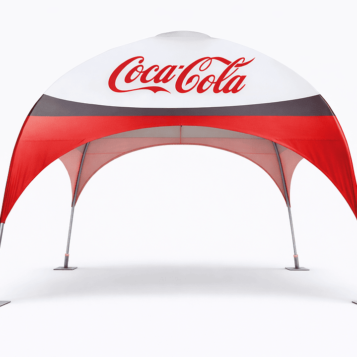 Carpa Domo Iglú 7x7 cubierta de PVC 1