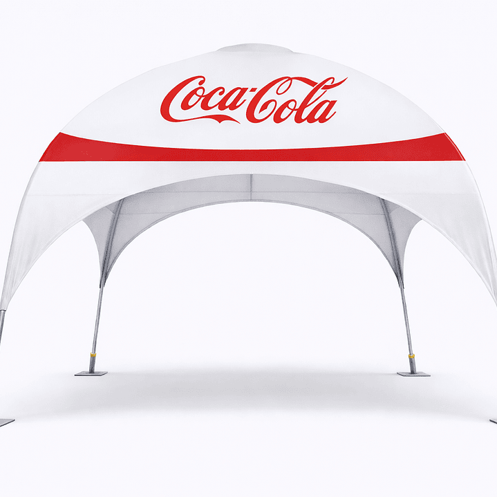 Carpa Domo Iglú 7x7 cubierta de PVC 3