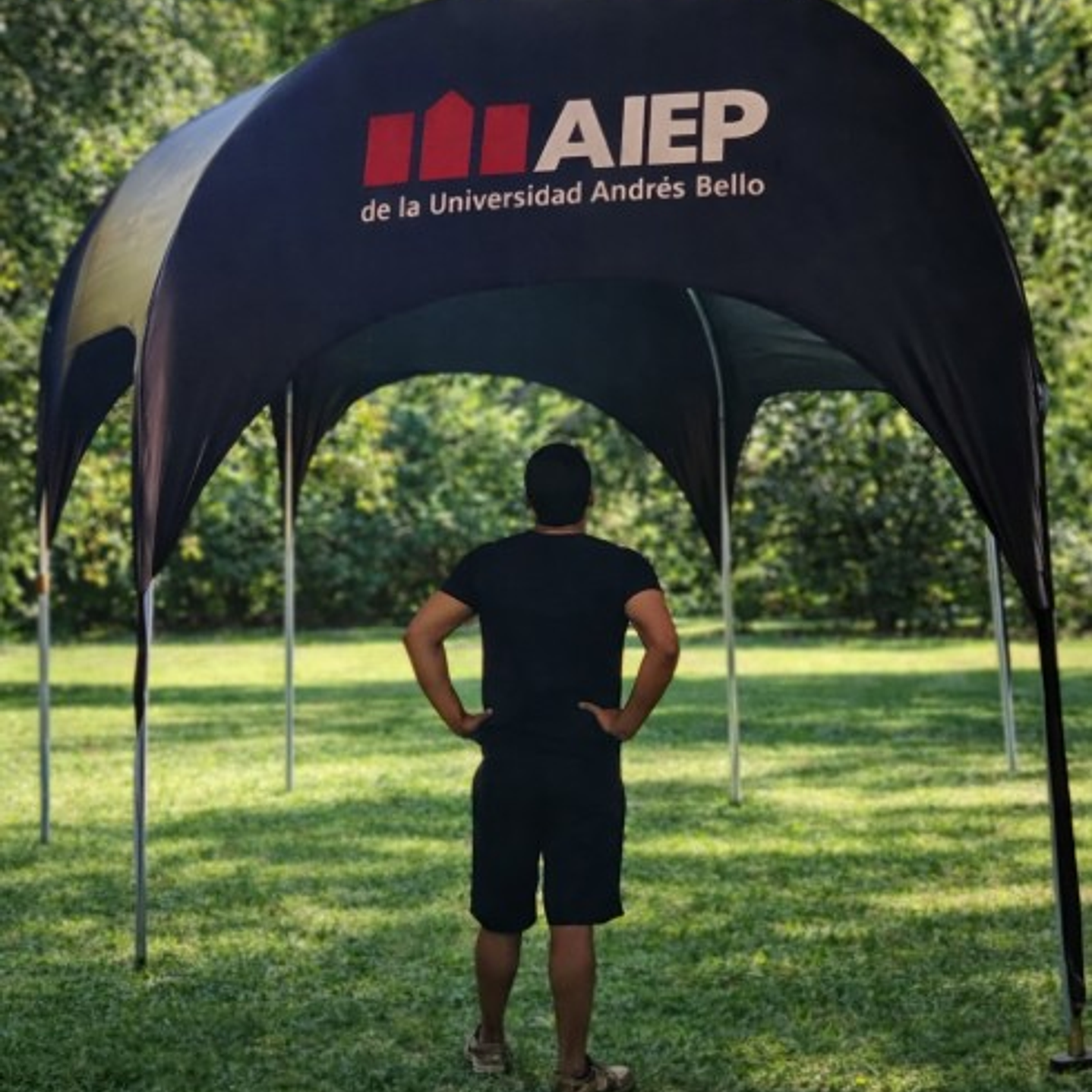 Carpa Iglú 4x6 extendida PVC 1