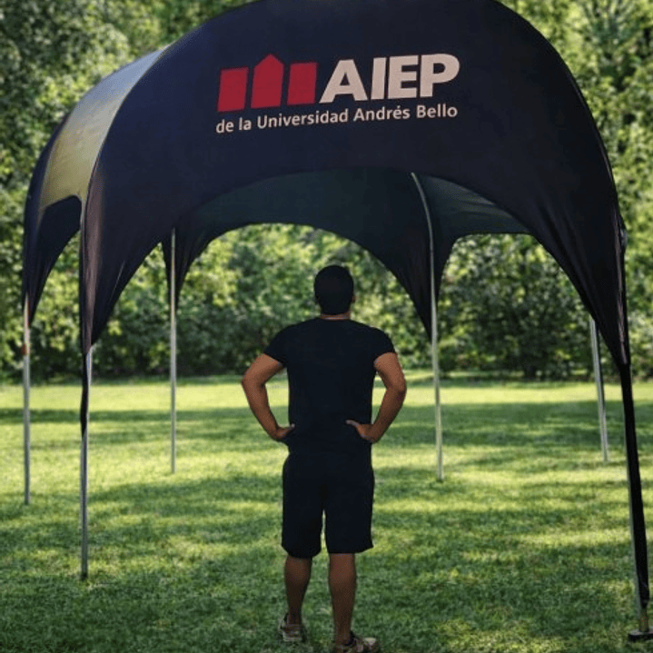 Carpa Iglú 4x6 extendida PVC 1
