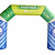 Arco Meta Inflable de 6x4x1.2 exterior