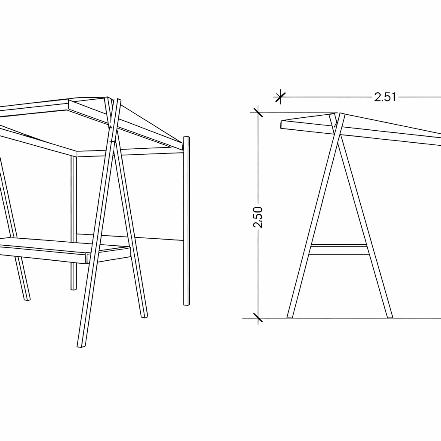 Toldo Stand de Madera a pedido 3