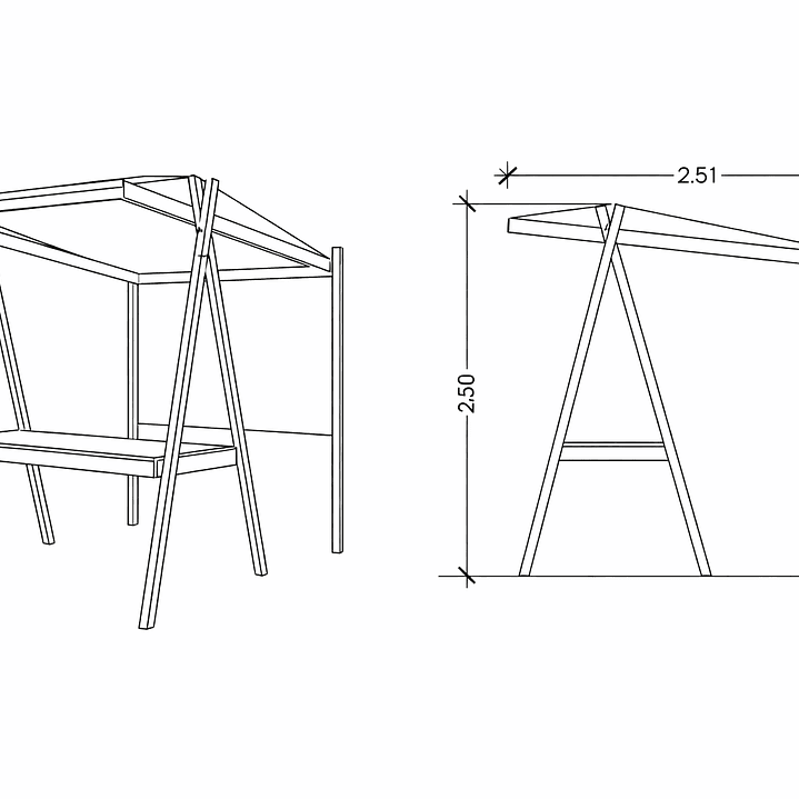 Toldo Stand de Madera a pedido 3