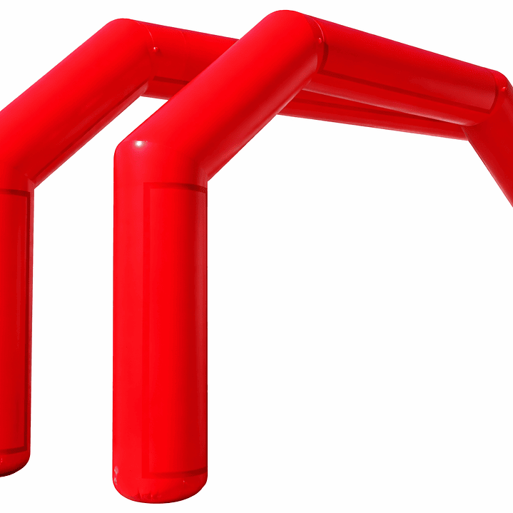 Arco Meta Inflable sin turbina Sellado 6x4 mt 4