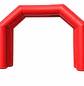 Arco Meta Inflable sin turbina Sellado  8m x 4m - Miniatura 1