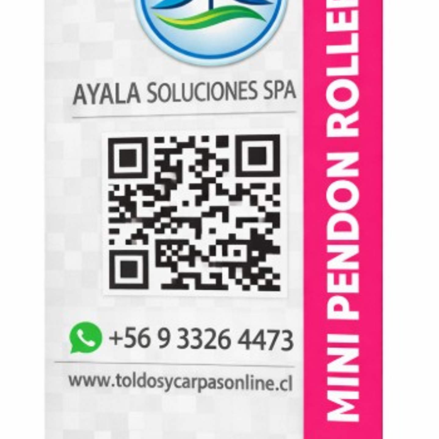 Mini Pendon Roller  A4 21X30cm 1