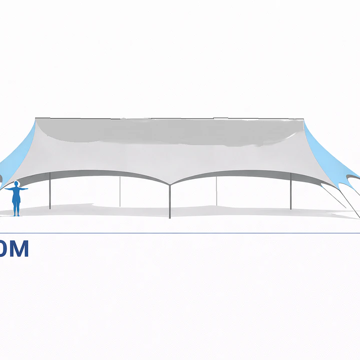 Carpa Araña o Estrella de 20x6 mt
