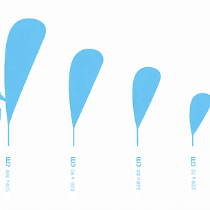 Bandera Gota Impresa