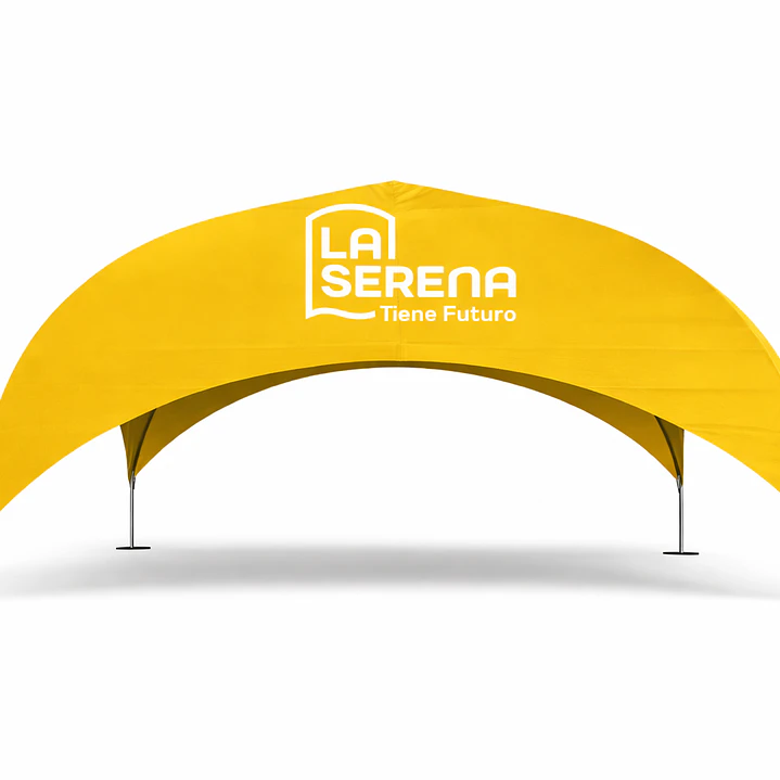 Carpa iglu de 8x8 m 3