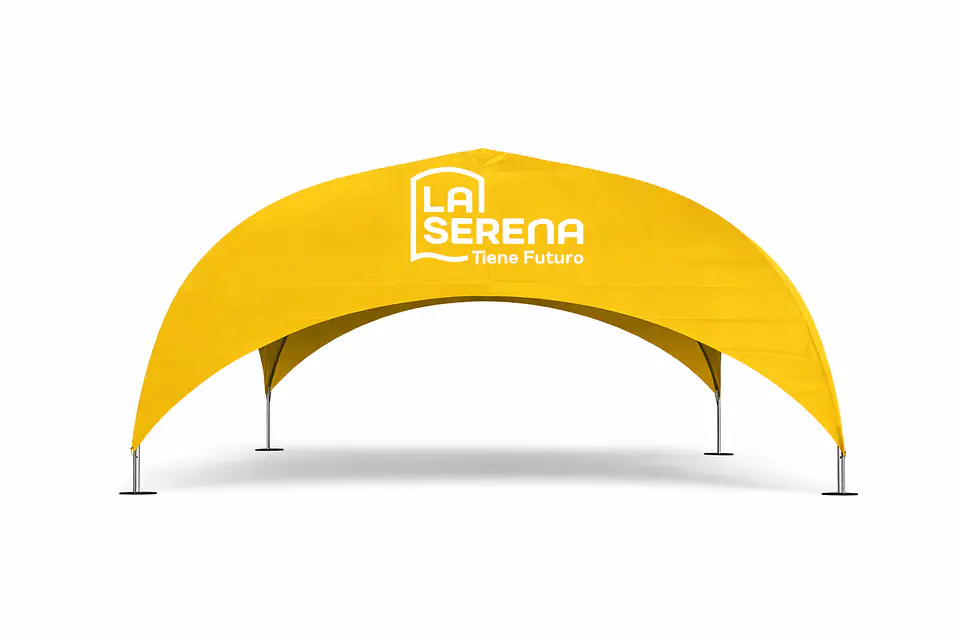 Carpa iglu de 8x8 m 1