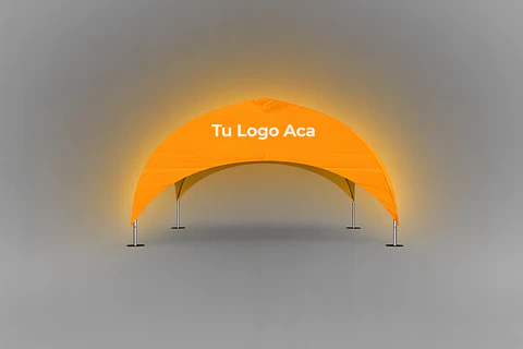 Carpa iglu de 8x8 m