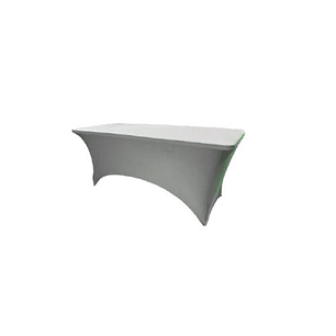 Mantel de mesa Spandex para 180 cms. Negro - Blanco y Colores
