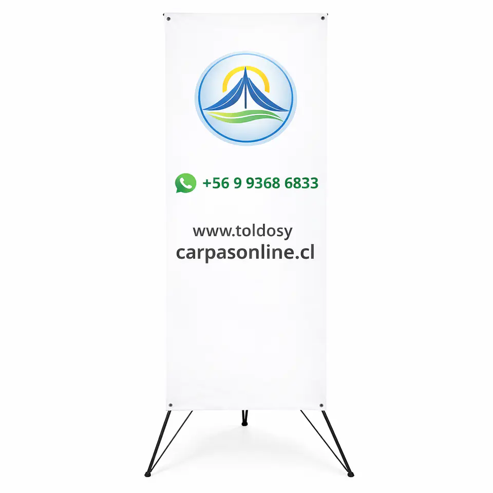 Porta Pendon X Pro 80X 180 cm 3