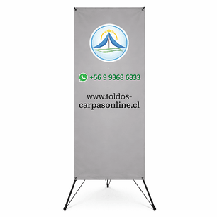 Porta Pendon X Pro 60x 160 cm