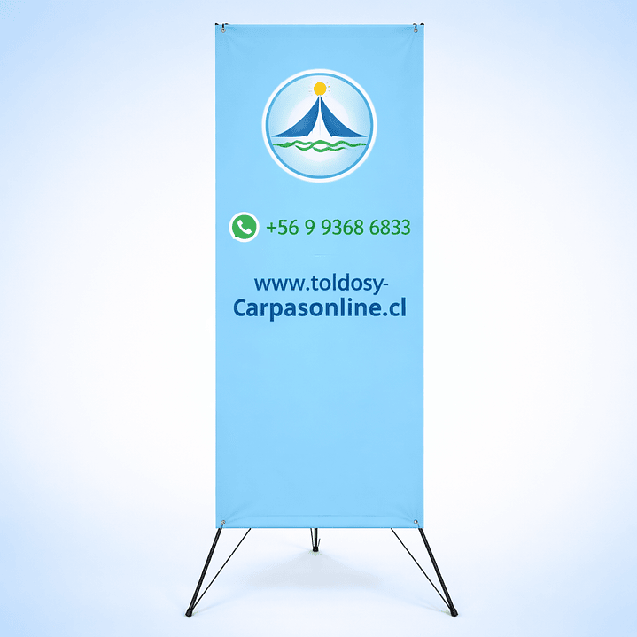 Porta Pendon X Pro 60x 160 cm 3