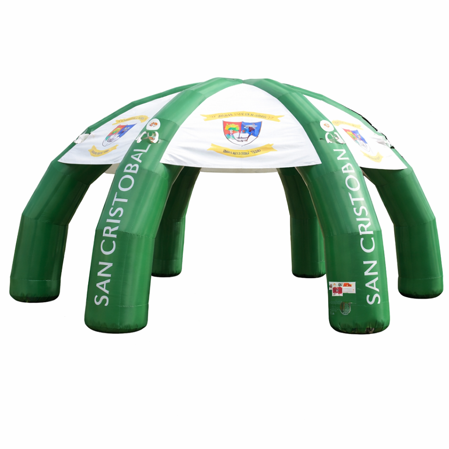 Carpa Pulpo Inflable 6 patas  8 mt de diametro