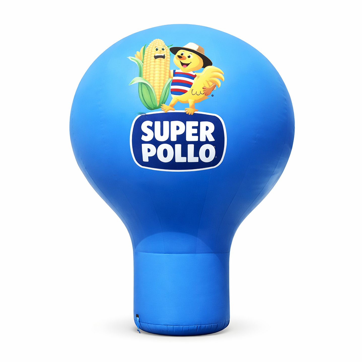 Pera Inflable fondo color de 6 mts de altura Turbina 1