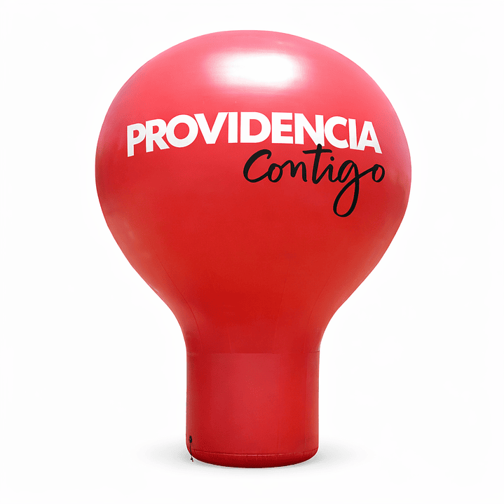 Pera Inflable fondo color de 6 mts de altura Turbina 2