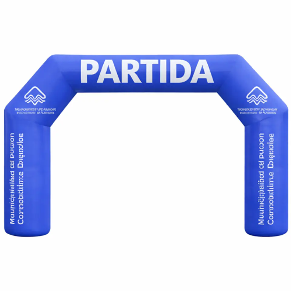 Arco Meta Inflable Turbina de 10x5x1.5 mt 1