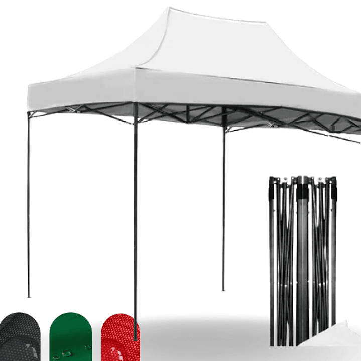 Toldos 2x3 Fierro Negro Colores Por Mayor