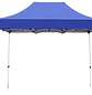 Toldo 2x3 Carpa Azul Fierro Cuadrado Blanco - Miniatura 1