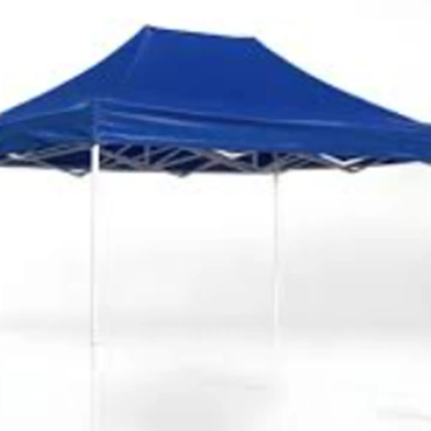 Toldo 2x3 Carpa Azul Fierro Hex Blanco